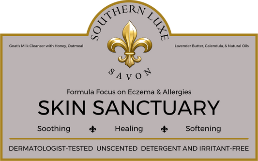 SKIN SANCTUARY FACIAL & BATH BAR - Southern Luxe Savon