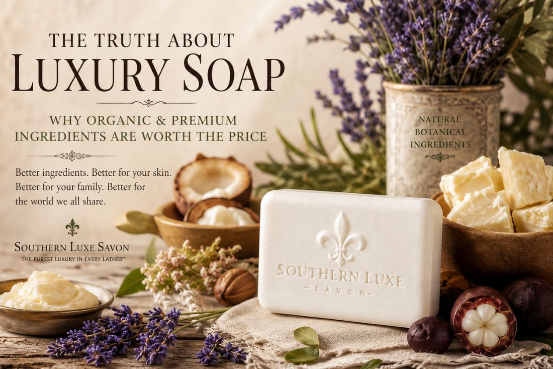 The Truth About Luxury Soap - Southern Luxe Savon