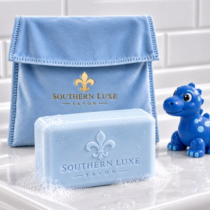 BABY IN BLUE "IT'S A BOY" GENTLE BATH BAR - Southern Luxe Savon