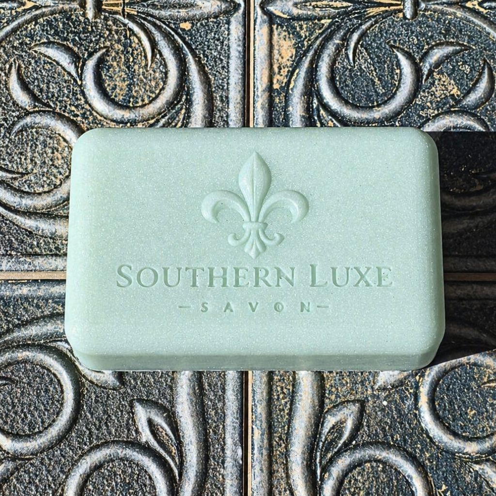 Citrus Papillon luxury citrus bath bar LuxeRefined with green tea, argan oil, and camellia oil by Southern Luxe Savon