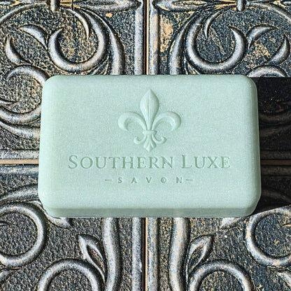 Citrus Papillon luxury citrus bath bar LuxeRefined with green tea, argan oil, and camellia oil by Southern Luxe Savon