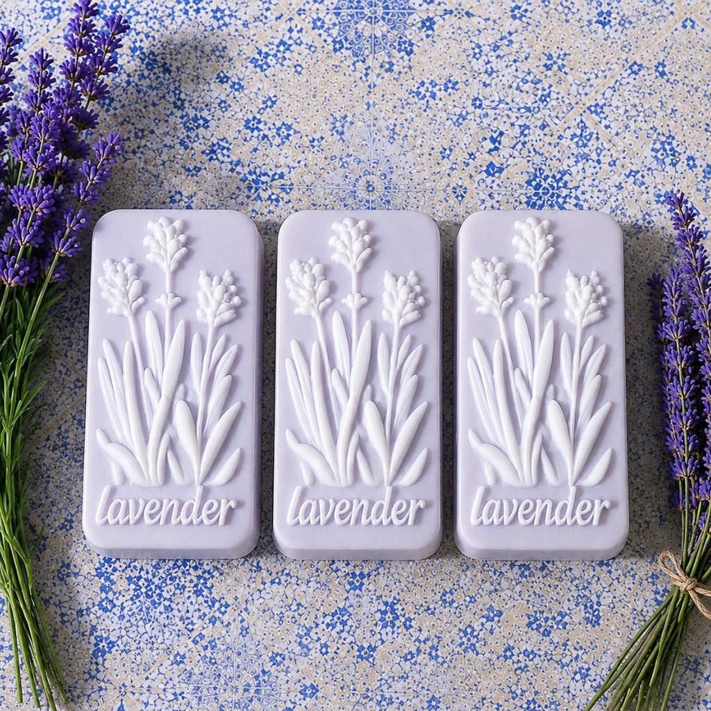 FRENCH LAVENDER "LAVENDER FIELDS" GENTLE LUXURY GUEST SOAPS - Southern Luxe Savon
