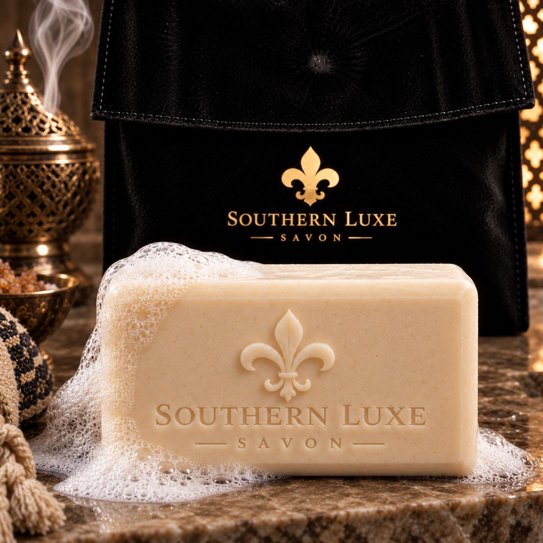 GROOM'S HAMMAM TUSSAH SILK MEN'S WEDDING BATH BAR