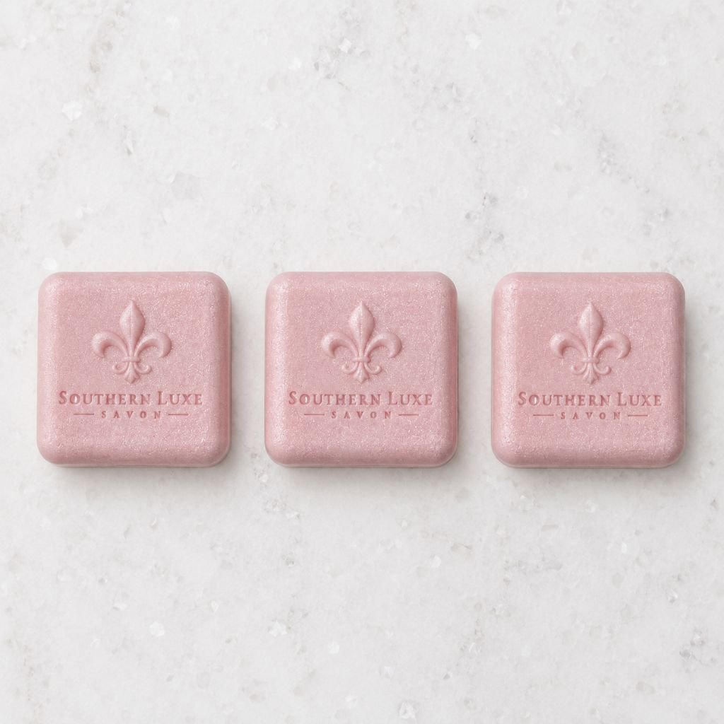 HER MAJESTY'S GARDEN "QUEEN'S TRIO" LAVISH LATHER GUEST SOAPS - Southern Luxe Savon
