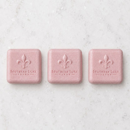 HER MAJESTY'S GARDEN "QUEEN'S TRIO" LAVISH LATHER GUEST SOAPS - Southern Luxe Savon