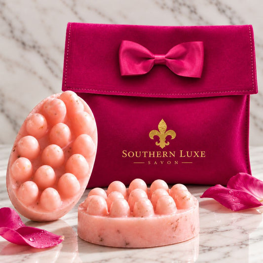 HER MAJESTY'S GARDEN "LATHER FOR LIFE" BREAST CHECK BATH BAR - Southern Luxe Savon