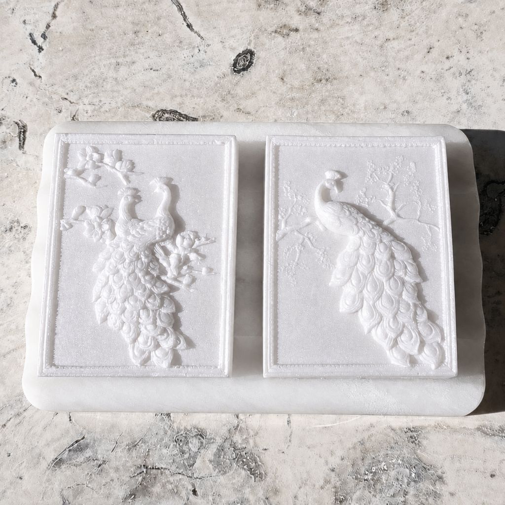 MOONLIT TRYST "MOONLIT WALTZ" TUSSAH SILK GUEST SOAPS - Southern Luxe Savon