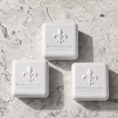 MOONLIT TRYST "MIDNIGHT IN PARIS" TUSSAH SILK GUEST SOAPS - Southern Luxe Savon