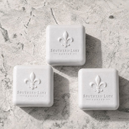 MOONLIT TRYST "MIDNIGHT IN PARIS" TUSSAH SILK GUEST SOAPS - Southern Luxe Savon