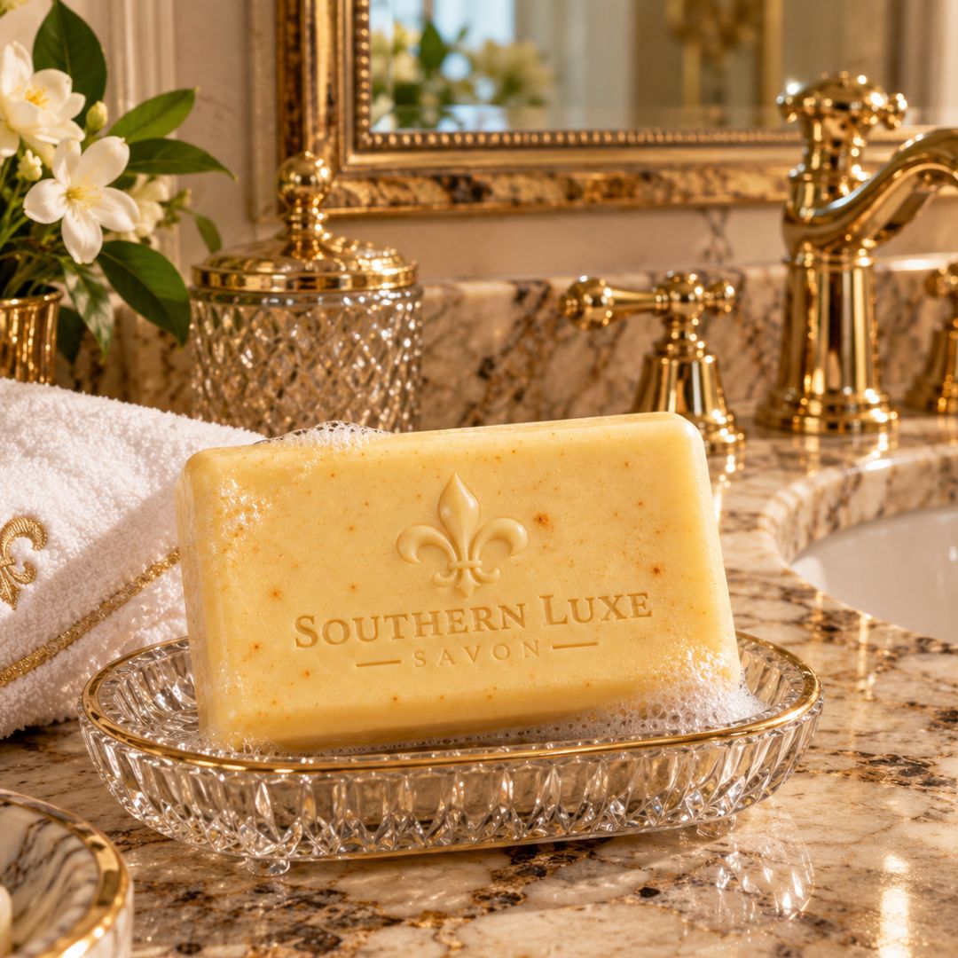 RADIANT BRIDE TUSSAH SILK BRIDAL BATH BAR - Southern Luxe Savon