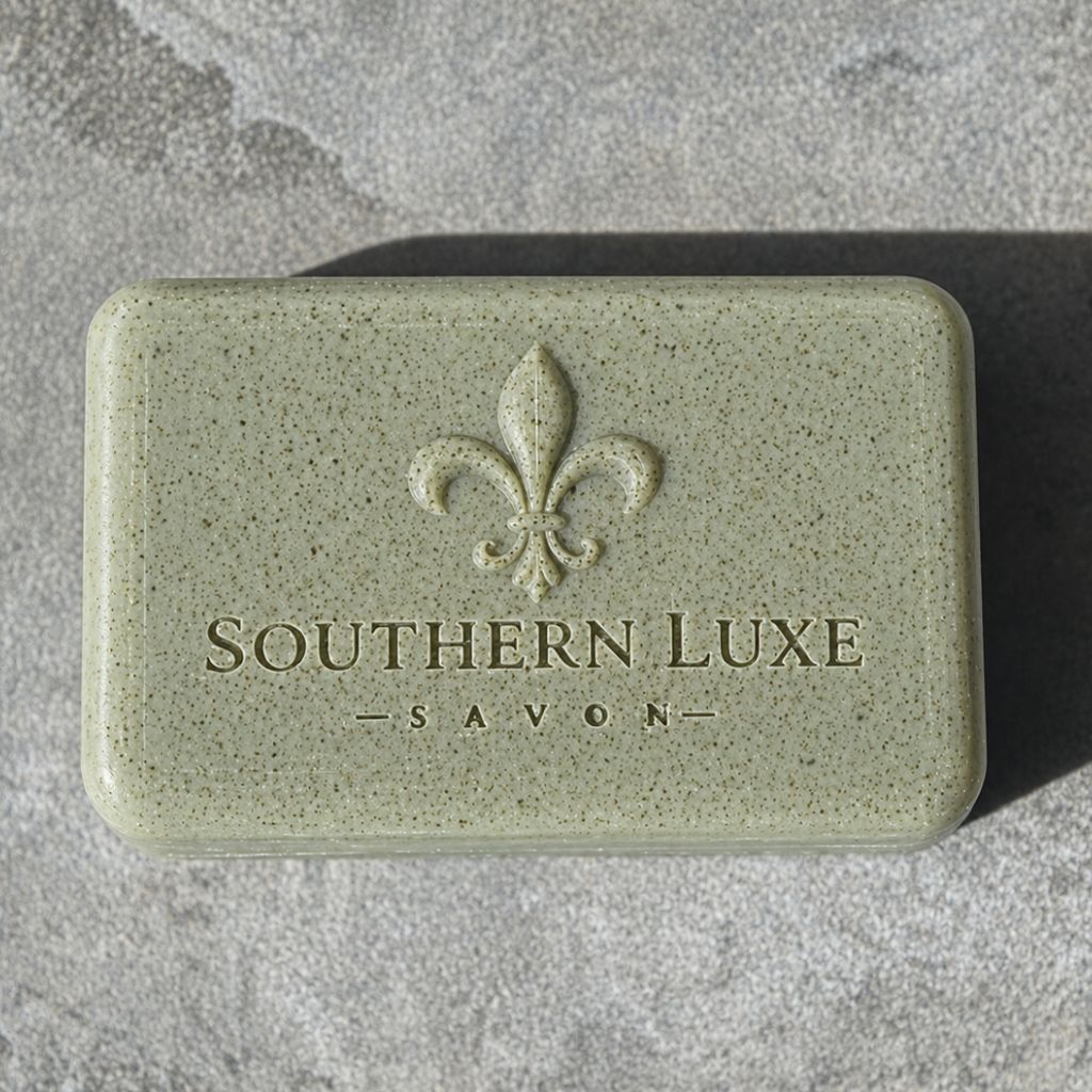 Sovereign Stag natural luxury men's bath bar handcrafted with argan oil, castor oil, and green tea by Southern Luxe Savon