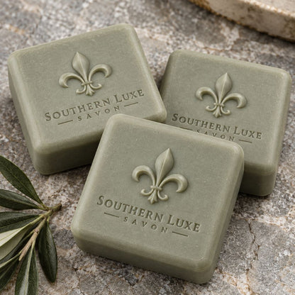 SOVEREIGN STAG LAVISH LATHER "KING'S TRIO" SQUARE GUEST SOAPS - Southern Luxe Savon