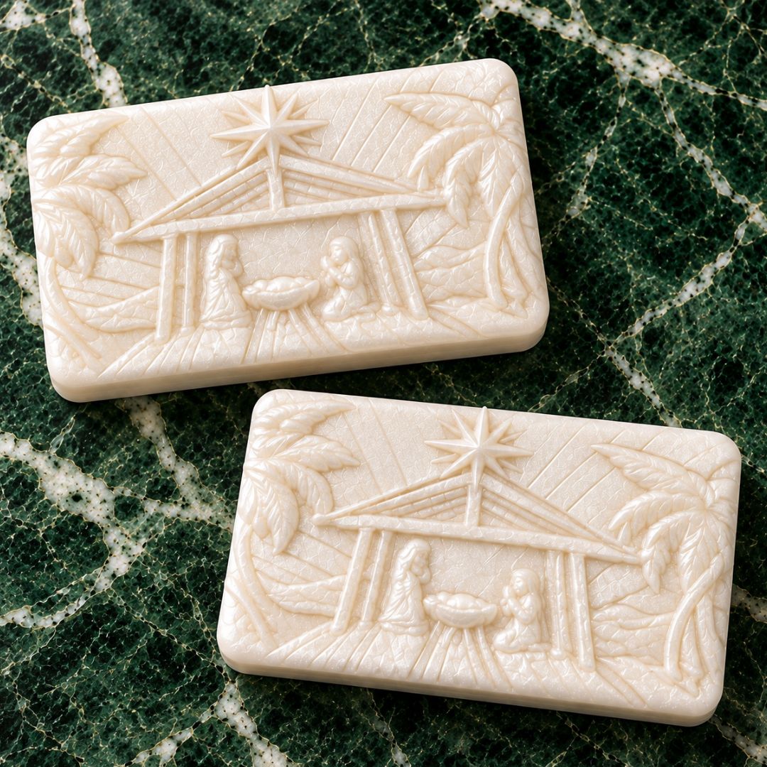 WINTER BOUQUET "SILENT NIGHT" HOLIDAY GUEST SOAP SET - Southern Luxe Savon