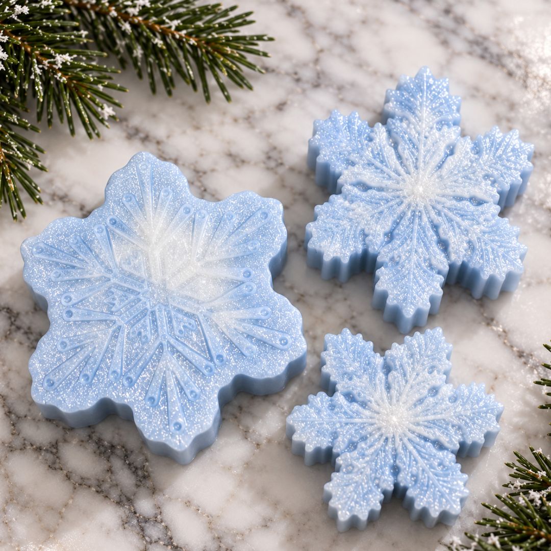 YULETIDE FROST "WINTER LACE" GUEST SOAP SET - Southern Luxe Savon